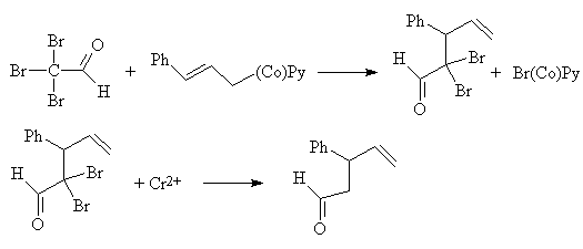 Molecule diagram reaction